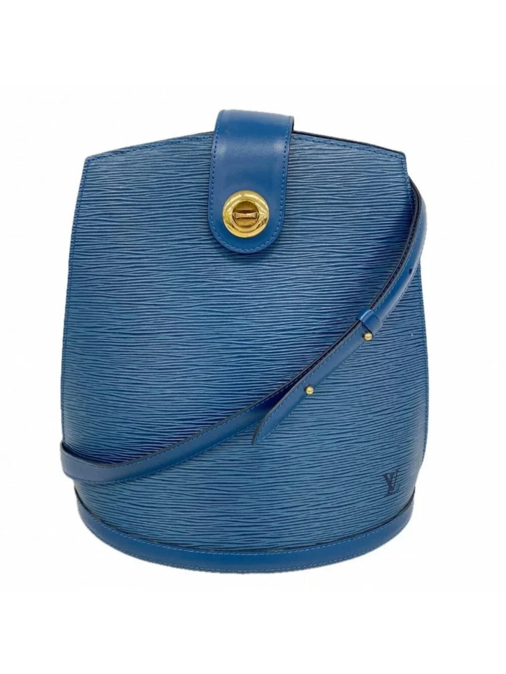 Louis Vuitton Shoulder Bag Epi Cluny Toledo Blue